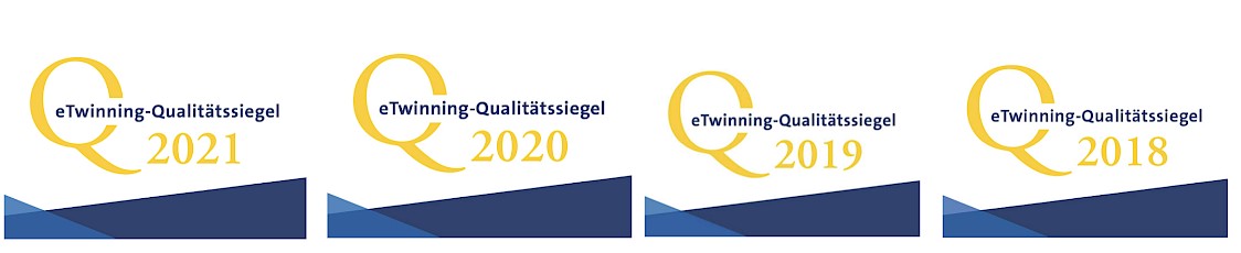 Alle eTwinning Qualitätssiegel ab 2018 bis 2021