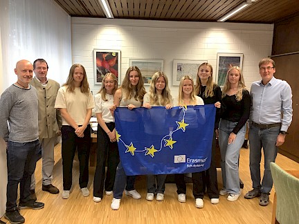Schülerinnen und Lehrer aus Schweden zu Besuch am ASG